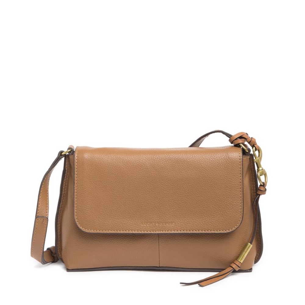Lucky Brand Brown Coran Leather Crossbody